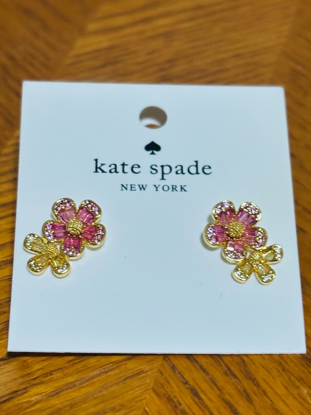KATE SPADE NEW YORK ♠️ FLURETTE MULTI DOUBLE STUD EARRINGS 🌼 - Picture 9 of 9